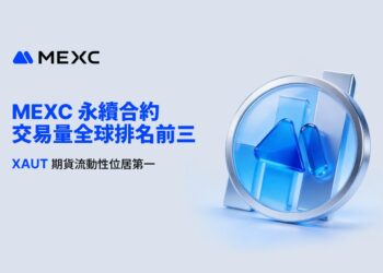 MEXC 永續合約交易量全球前三，XAUT 期貨流動性位居第一