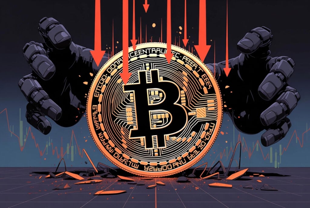 比特幣崩盤前兆？近半數 BTC 陷入虧損，衝擊指數飆入「高危險區」