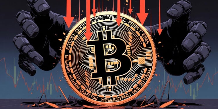 比特幣崩盤前兆？近半數 BTC 陷入虧損，衝擊指數飆入「高危險區」