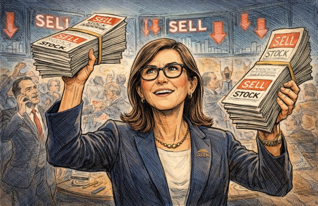 Cathie Wood 連砍兩天股票！週五再倒 NVIDIA 約 5.8 萬股