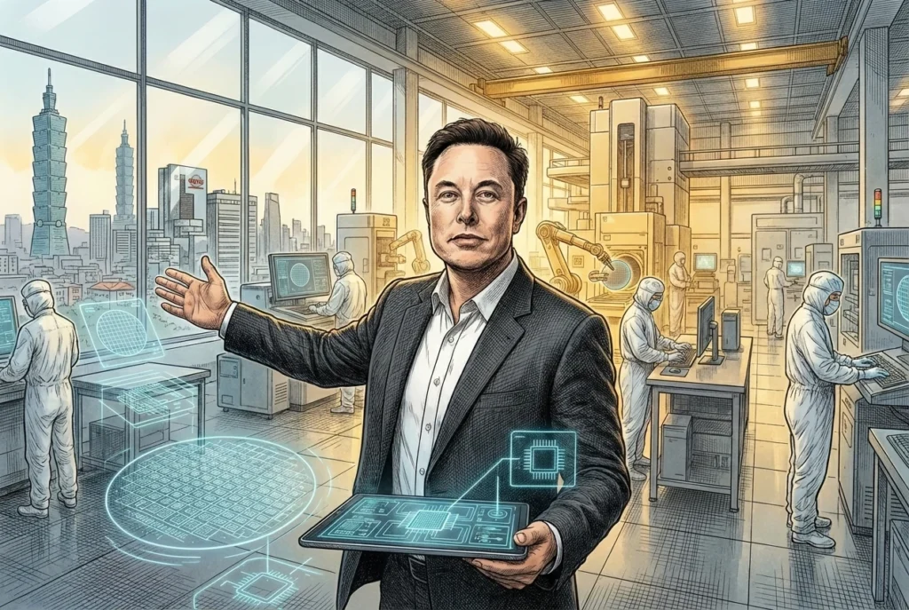 馬斯克要自建全球最大晶片廠!TeraFab 目標年產 2000 億顆晶片超越台積電