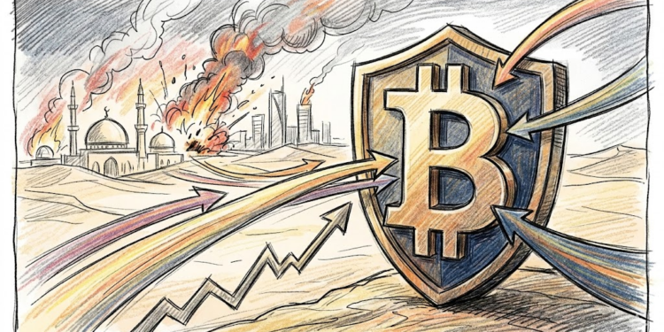 中東戰火淬鍊「數位黃金」！比特幣 ETF 三天狂吸 10 億美元，避險資產屬性悄然回歸