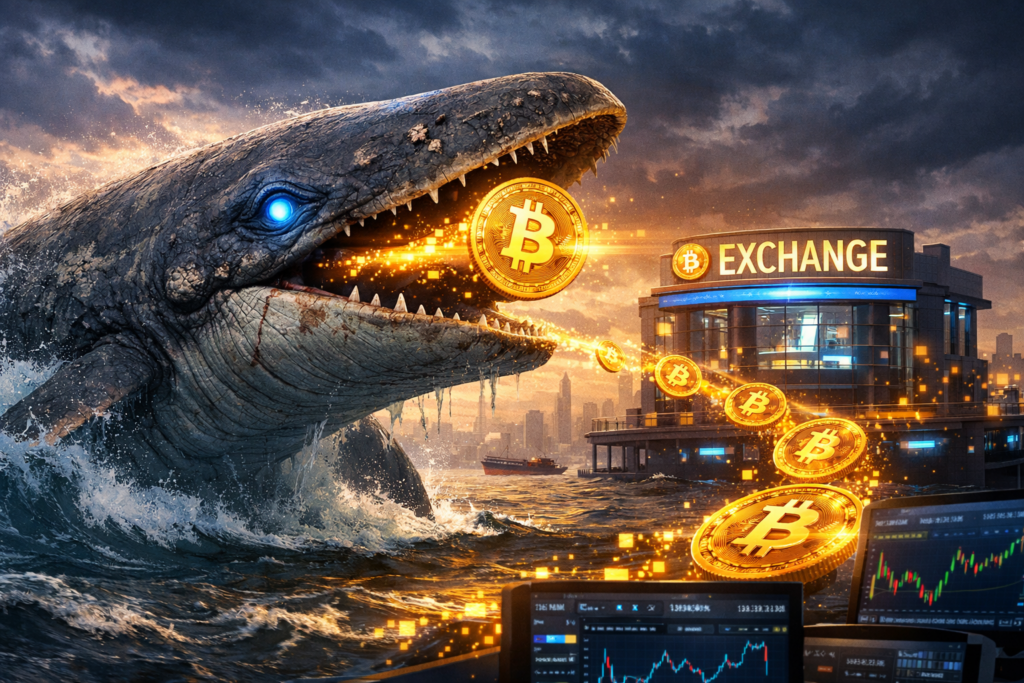 13年前BTC遠古巨鯨再轉入幣安1000枚比特幣，持倉僅剩30%