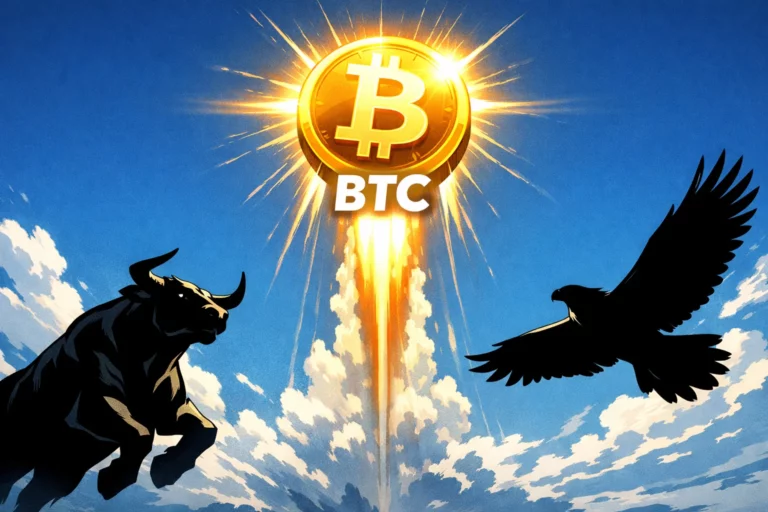 比特幣短時突破 7.2 萬美元、以太坊逼近 $2,100！全網爆倉 4.2 億鎂空頭遭血洗