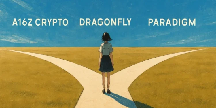 加密 VC 的分水嶺：a16z、Dragonfly、Paradigm 的三種生存答案