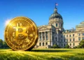 美國印第安納州正式簽署《比特幣權利法案》，BTC 納入退休金投資選項