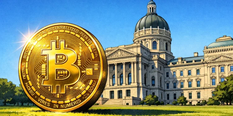 美國印第安納州正式簽署《比特幣權利法案》，BTC 納入退休金投資選項