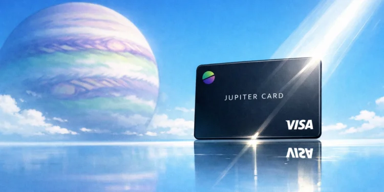 Solana 最大 DEX 聚合器》Jupiter 推出鏈上 Visa 卡：USDC 充值零手續費，目標轉型去中心化新銀行