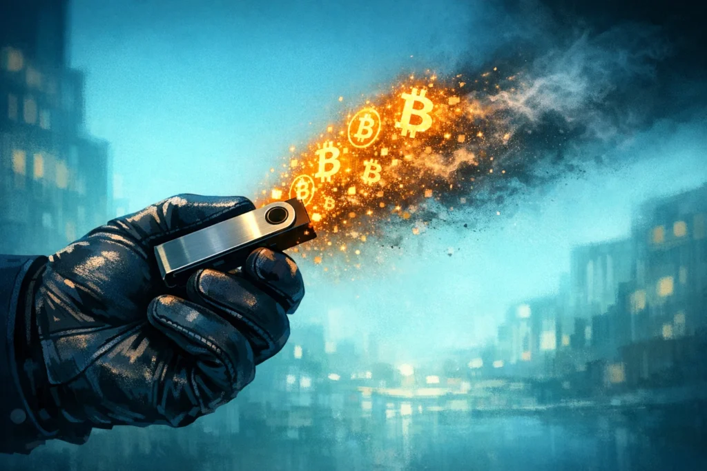 誇張》韓國稅廳新聞稿曝光助記詞，64 億韓元扣押資產一夜搬空