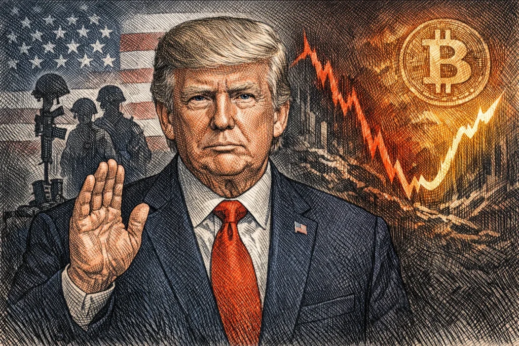 美伊戰爭首現 3 名美軍陣亡！川普坦言「傷亡會再現」，BTC 震盪66600美元