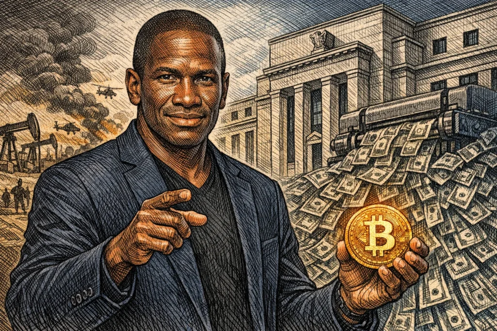 Arthur Hayes：美伊衝突越拖越久、Fed 越得印鈔，降息後才是比特幣「真正買點」