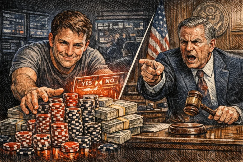 5 億鎂湧預測市場「豪賭伊朗」，有人靠內幕交易賺51萬U，美國會怒斥要立法封殺