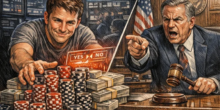 5 億鎂湧預測市場「豪賭伊朗」，有人靠內幕交易賺51萬U，美國會怒斥要立法封殺