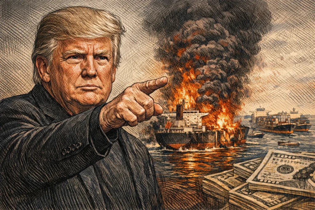 川普「轟炸四周直到目標完成」喊話伊朗投降、波斯灣卡逾 200 郵輪，歐央行警告美元避險失效