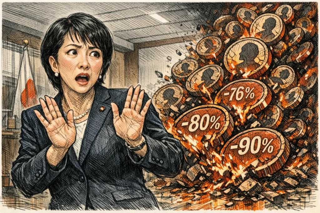 日本首相高市早苗撇清同名迷因幣「完全不知情」！被 $TRUMP 川普幣怕到？