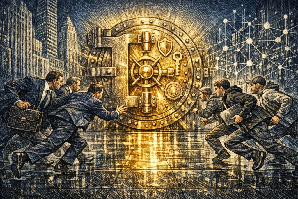 Circle、Ripple 到摩根士丹利都在搶：為何「加密託管牌照」才是主流化真正推手？