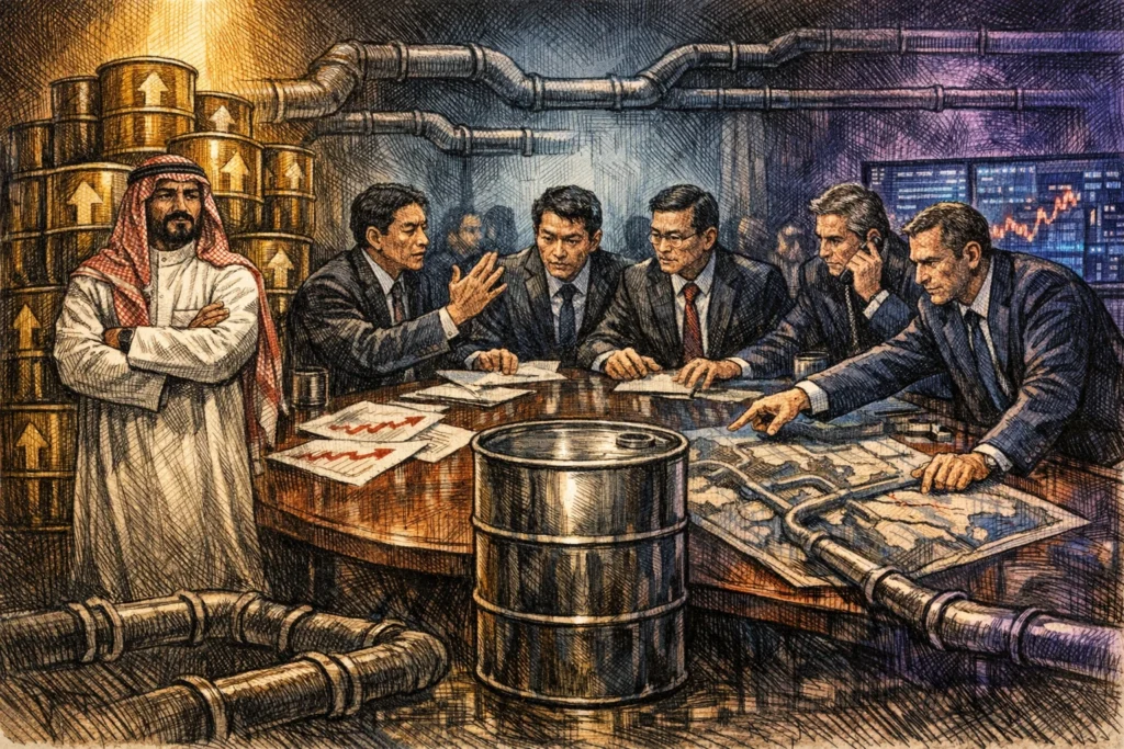 沙烏地原油創兩年最大漲幅，亞洲央行急轉加息，川普：不惜一切措施壓油價