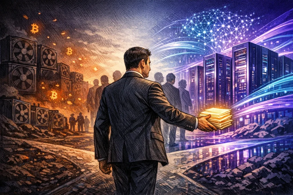 礦企大規模轉型時刻：Bitdeer清空BTC儲備、投注AI基礎建設，重組加密概念股板塊