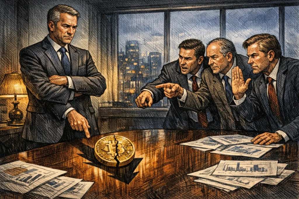 堅稱比特幣跌破 1 萬鎂，彭博分析師 McGlone 遭嗆：除非同時爆核戰加全球斷網