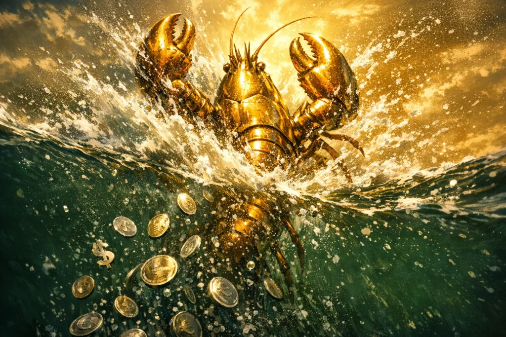 BSC 中文 Meme「龍蝦」短時飆漲 30%，市值一度碰觸 2900 萬鎂