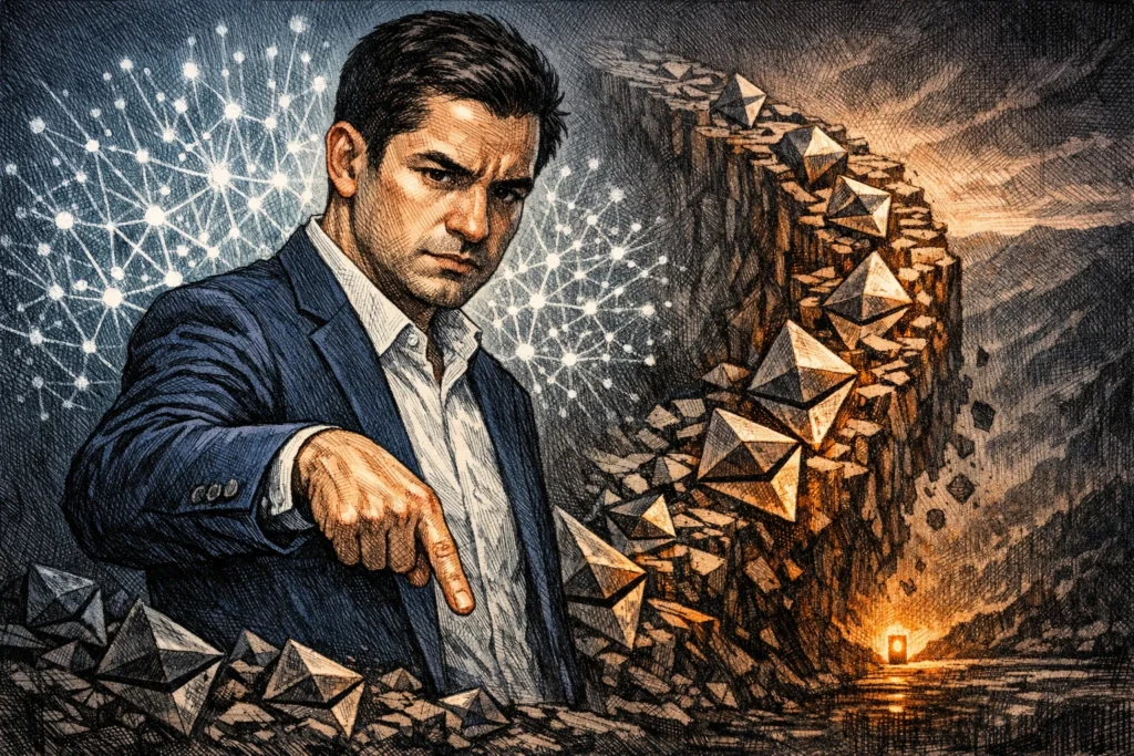 CryptoQuant 揭以太坊「採用悖論」：使用者翻倍、資金卻出逃，ETH 年底恐跌至 1500 美元