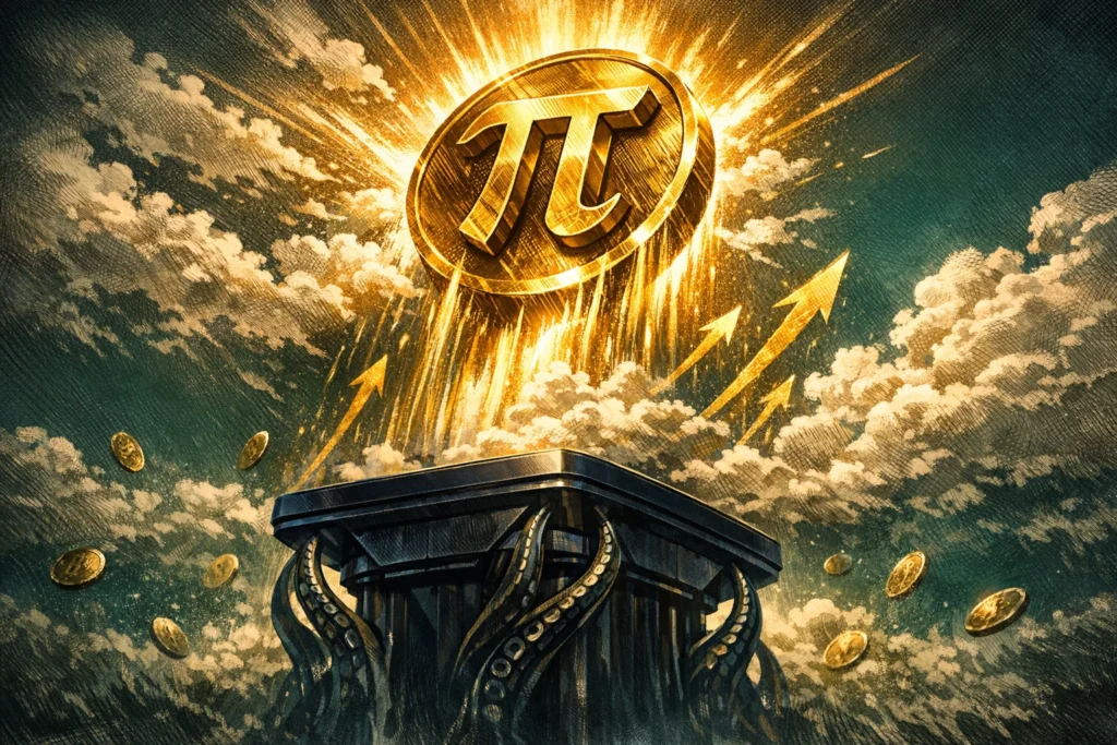 PI 代幣暴漲 30％「Kraken 宣布上架」 Pi、%，Bybit 曾以詐騙警告為由拒絕