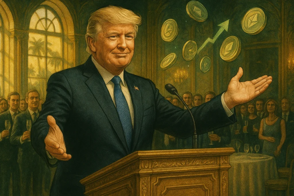 TRUMP川普幣飆漲32%！4月辦海湖莊園午宴，前297名持幣大戶可出席