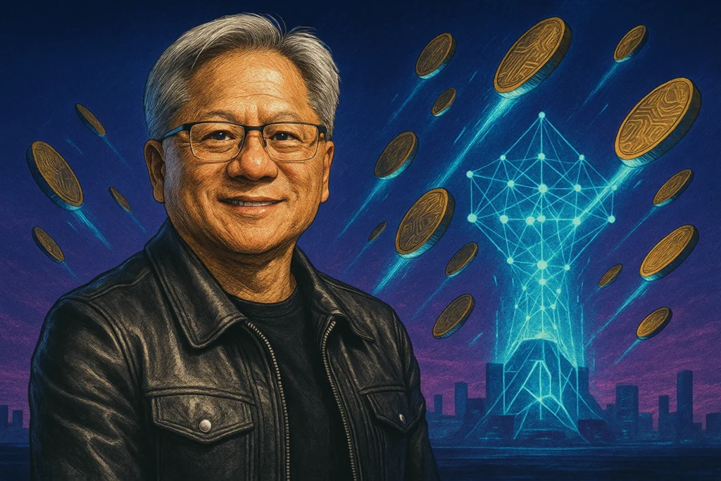 黃仁勳 GTC 演講「DLSS 5、NemoClaw 」點燃 AI 幣:FET 飆 20%、NEAR、Worldcoin創近月新高