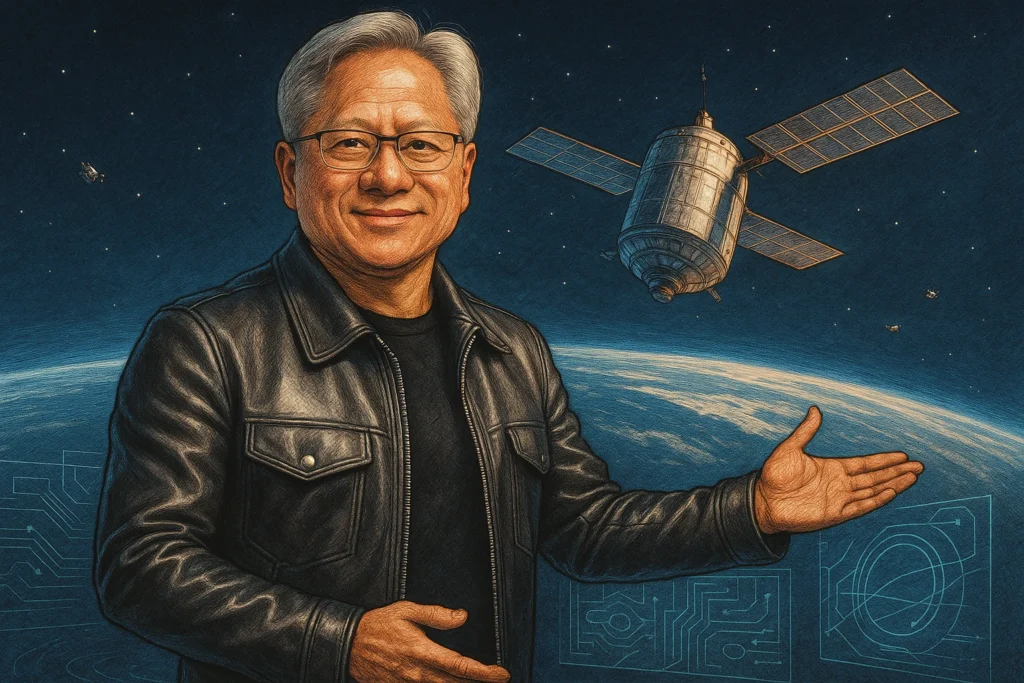 黃仁勳：NVIDIA 要蓋「太空算力中心」！Vera Rubin Space-1 計畫合作多間太空企業