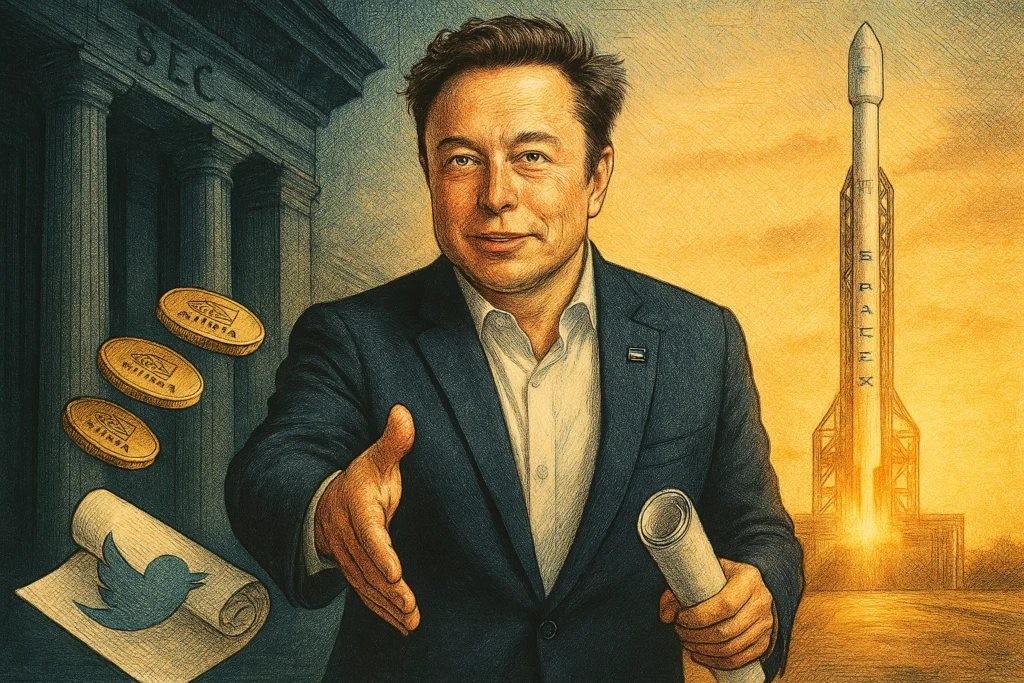 馬斯克掃除SpaceX史上最大IPO障礙，與SEC和解、繳清歐盟1.2億鎂罰款：我愛黃仁勳，持續掃貨Nvidia晶片