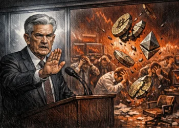 比特幣下殺70400美元，聯準會鷹派、中東戰事升溫嚇跑市場，全網爆倉4.58億、12.8萬人被清算