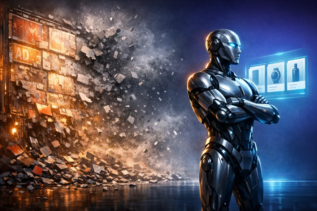 a16z 警告「AI代理不看廣告」會直接下單:2910億美元網路廣告將毀滅