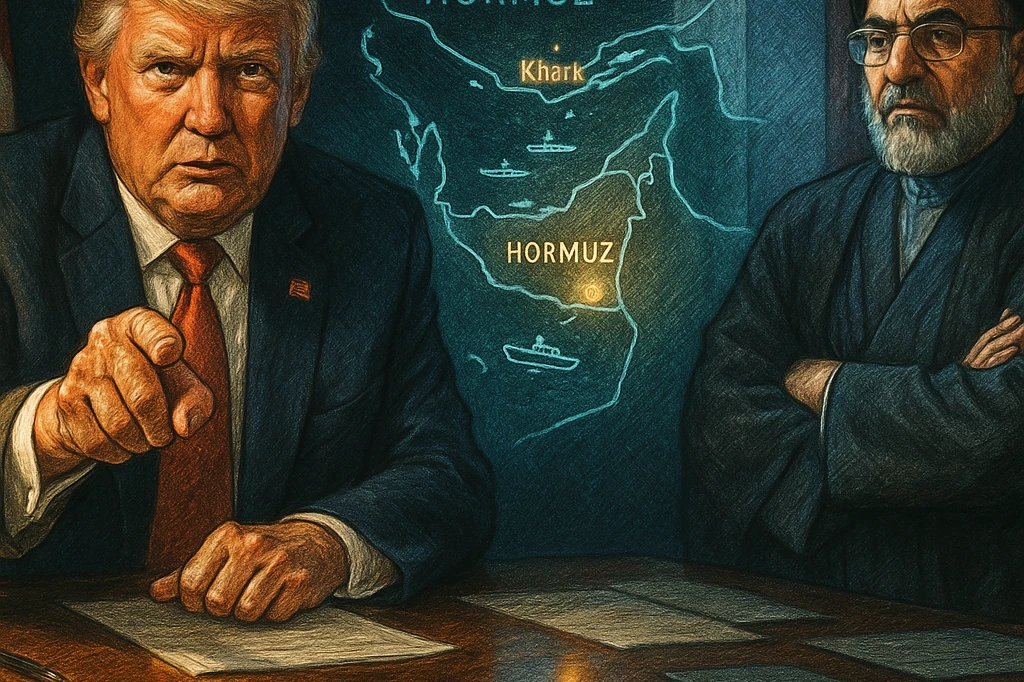 川普喊談判中「跟美國一起控制荷姆茲海峽」，伊朗回嗆假新聞：五角大廈在背後準備奪島