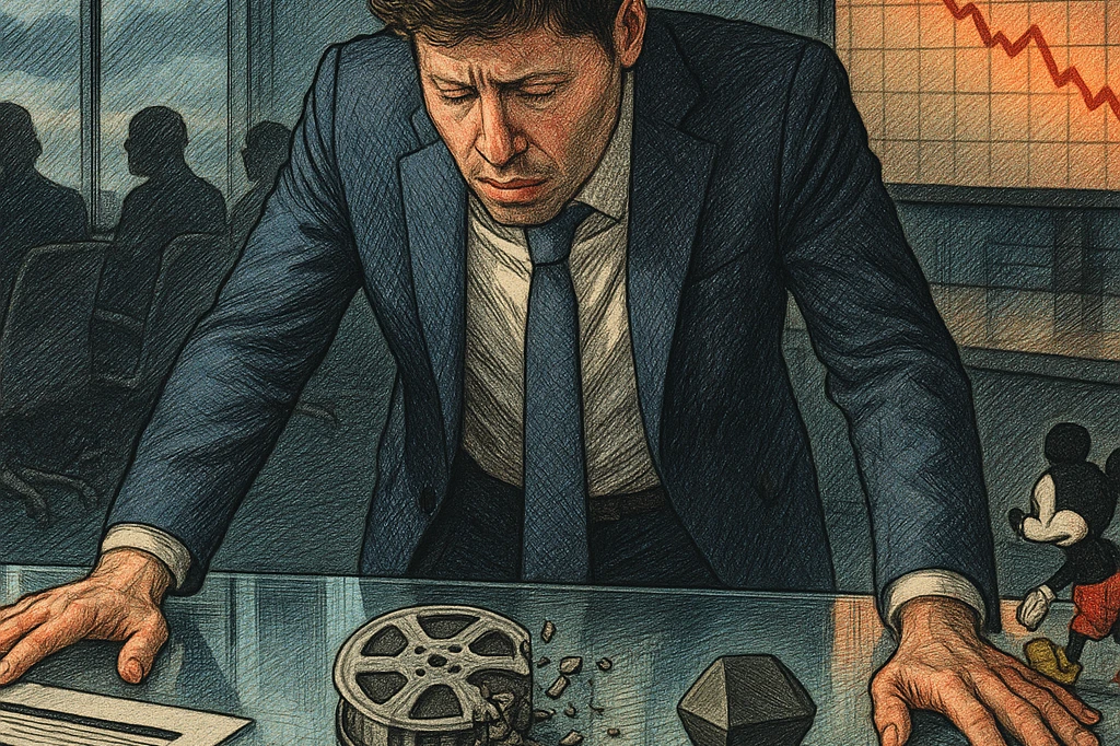 OpenAI揭開「AI泡沫正破裂」：Sora喊停、Disney撤資10 億鎂、五角大廈爭議、單季虧115 億美元