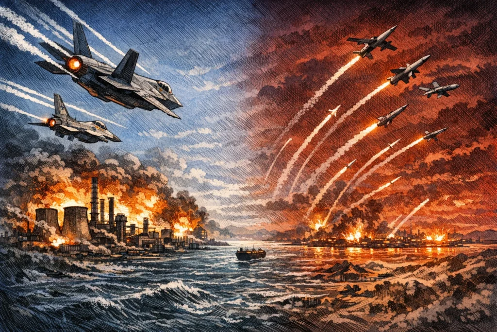 美以再空襲伊朗核設施、鋼鐵廠！波斯灣多國遭報復，布蘭特原油衝 $106、比特幣 6.6 萬美元