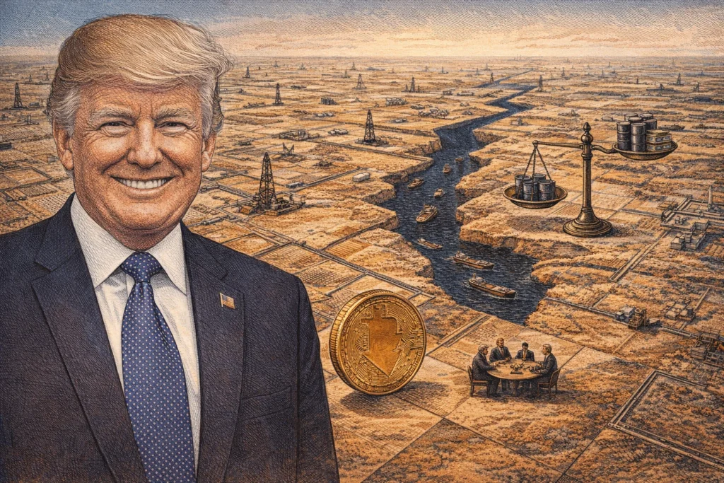 油價破百！川普喊談判近尾聲「將奪伊朗石油」，分析師警告：比特幣底部下探4.6萬美元