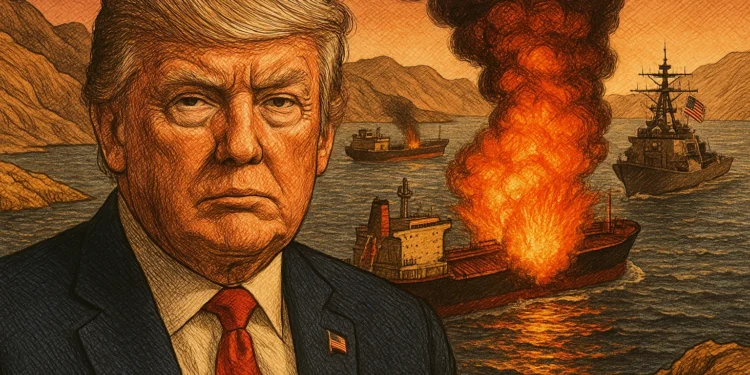 伊朗封鎖荷姆茲海峽「炮擊十多艘油輪」！川普嗆：暫時容忍油價上漲，與德國以色列聯手打擊