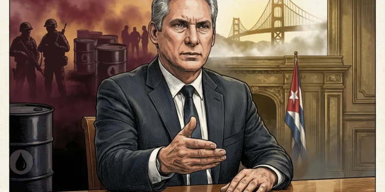 撐不住了》古巴總統證實與美國會談，石油遭封鎖3個月、民眾暴動攻黨委辦公室