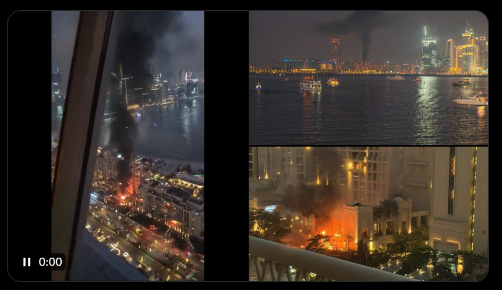 伊朗空襲杜拜!機場停飛、哈里發塔撤離,CZ 報平安:瘋狂的世界 願所有人SAFU