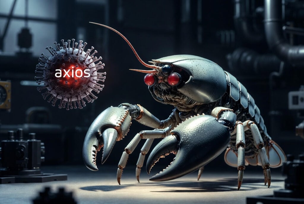 快讓你的 OpenClaw 小龍蝦清查！余弦發布「axios 排毒」指令，確保徹底清除潛伏木馬