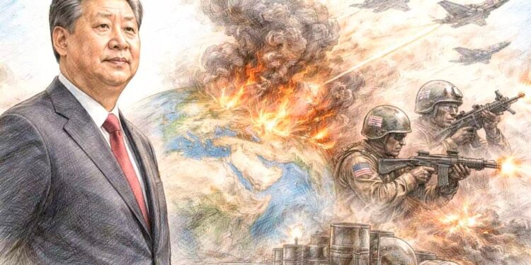 中國為何對伊朗戰火「裝睡」？黑天鵝作者盛讚長文：習近平早佈好棋局坐等躺贏