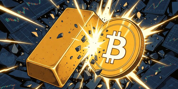 摩根大通：黃金流動性已跌至比特幣之下，BTC 在地緣政治危機中逆勢回穩
