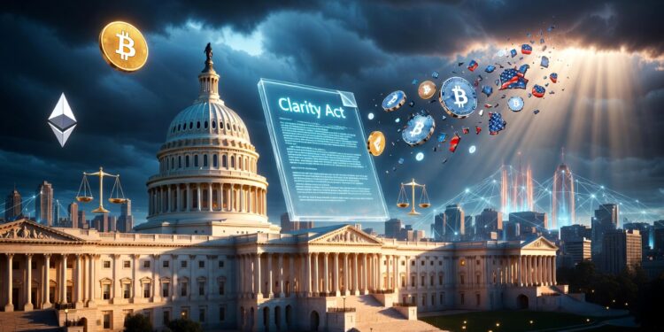 Polymarket 上《Clarity Act》清晰法案今年過關機率衝上 70%！，Coinbase 營收保衛戰現曙光