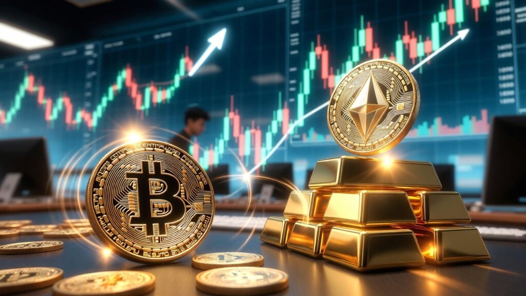 多頭反攻！比特幣突破 7.1 萬、以太坊上攻 2200 美元，金價重回 4400 美元關口