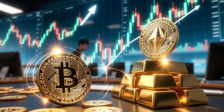 多頭反攻！比特幣突破 7.1 萬、以太坊上攻 2200 美元，金價重回 4400 美元關口