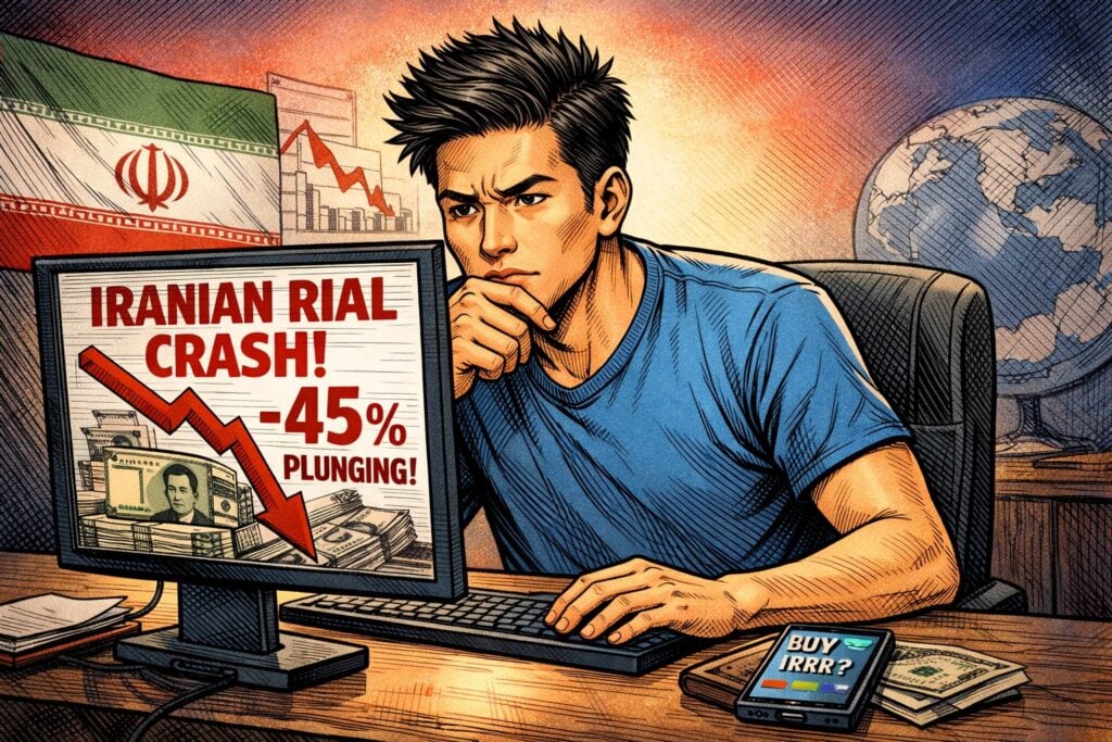 網友想賭「伊朗法幣里亞爾」：跌了9成絕對漲！這種戰爭彩券能買？