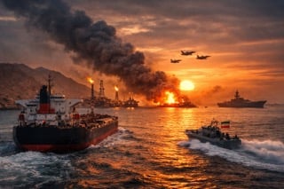 原油暴漲 80% 還會繼續嗎？伊朗石油戰爭與荷姆茲海峽風險一次看懂