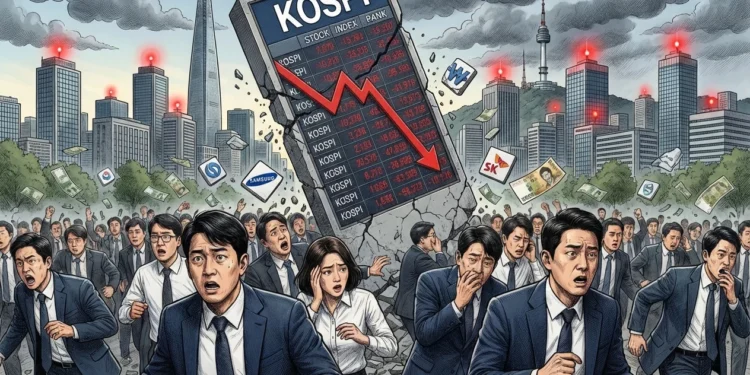 韓股兩天崩跌 20% 亞洲股市最慘，為什麼？