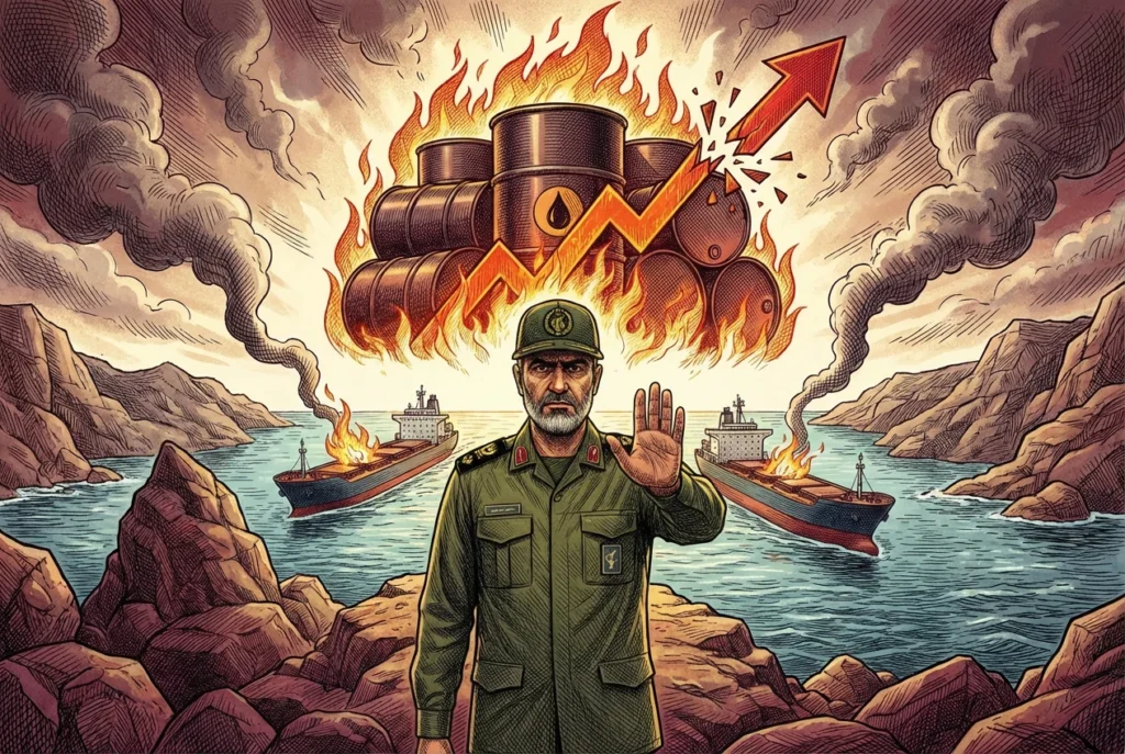 伊朗嗆聲要讓油價漲破 200 美元、襲擊荷姆茲海峽兩商船