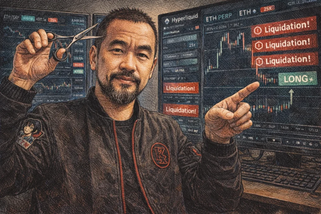 麻吉大哥爆倉2759萬美元「自己剃光頭」：剪頭髮省下的做多 ETH